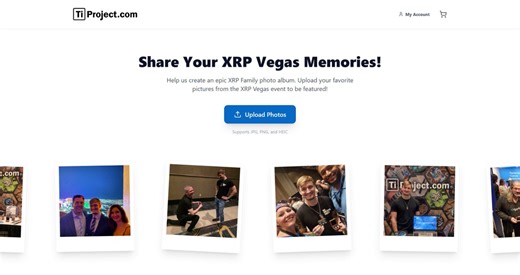 📸 XRP Las Vegas: Let’s build the ultimate community album! Got photos from last year? Drop them in to be featured in this year’s official XRP Vegas digital experience!Powered by @The_Ti_Project, your official NFC dog tags you'll get at the door this year will unlock the full gallery plus a direct line of communication from @DigPerspectives all year long. 😎🔥Upload here: