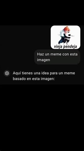 Haz un meme con esta imagen 🤨🤨 #humor #memes #chatgpt