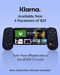 582K views · 36 reactions | Turn your iPhone into a gaming console with Backbone for just $25 upfront & FREE shipping.  BONUS: Get Xbox Game Pass Ultimate on us when you buy Backbone*. *new Xbox Game Pass Ultimate members only | Backbone | Facebook