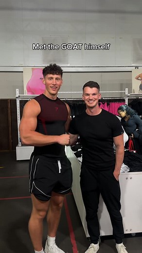 Brian Wallack on Instagram: "Great meeting such an inspiration朗 @benfrancis CODE BWALL @gymshark"