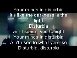 Rihanna Disturbia karaoke (with lyrics)