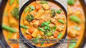 Massaman curry Recipe