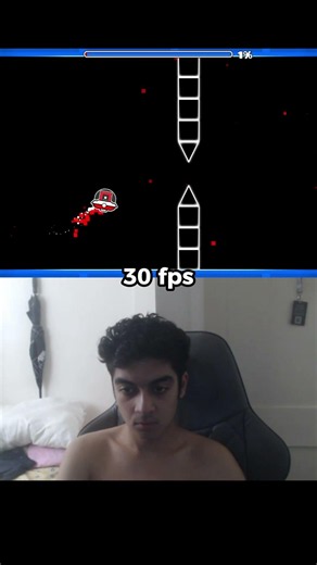 CBF vs 5 fps UFO #geometrydash