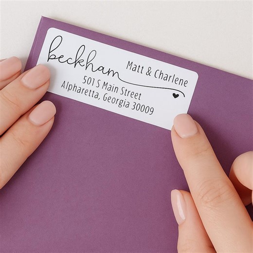 Custom Return Address Labels, Personalized Address Stickers Peel and Stick, Wedding Housewarming Gift Mailing Labels - Etsy