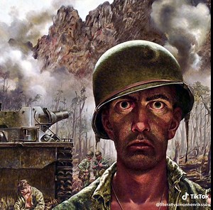 Understanding the Thousand Yard Stare Meme