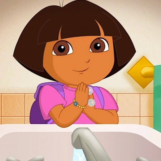 Dora makes hand washing with your kid a little bit easier 👏🧼 #KidsTogether | Nickelodeon Family