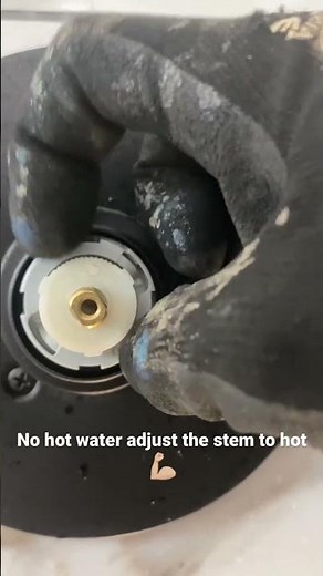 Adjusting Delta Shower Valve Temperature (hot water please)