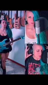 23K views · 594 reactions | 퐈퐑퐀 퐆퐑퐄퐄퐍 - 퐁퐎퐃퐈퐄퐒 (Drowning Pool cover) - #music #cover #femaleversion #metal | Ira Green | Facebook