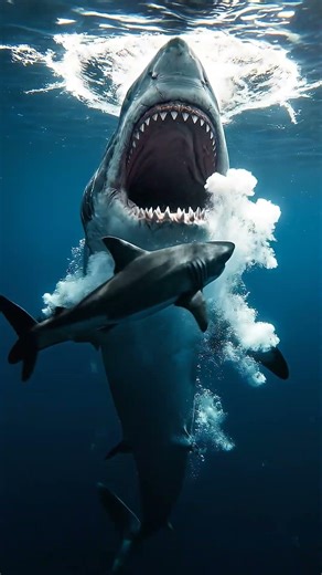 Megalodon vs White Shark. Who's gonna win?