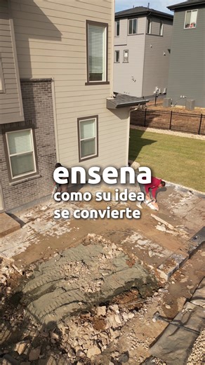 De un simple dibujo a un diseño 3D. Que opinan? 👀 ⭐️ #colorado #denver #landscape #design #concrete