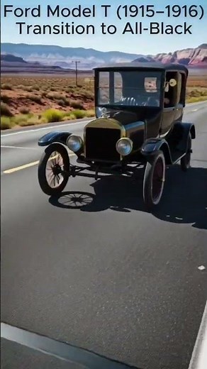 Evolution of Ford Model T (1908–1927) 🚗 | The Car That Changed the World | GearGrowth #automobile