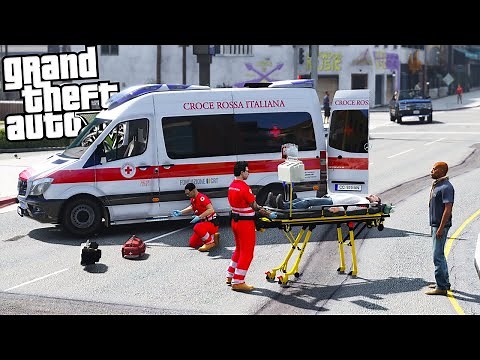 CROCE ROSSA ITALIANA (Anteprima Mod Esclusiva 2022) GTA 5 MOD LSPDFR ITA #32