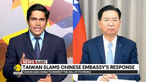 2.7K views · 29 reactions | Taiwan responds to the Chinese Embassy's comments on WION's interview with the Taiwanese foreign minister. What has Taiwan said? Mohammed Saleh talks to interviewer and WION's principal diplomatic correspondent Siddhant Sibbal for updates #TaiwanChina | WION | Facebook