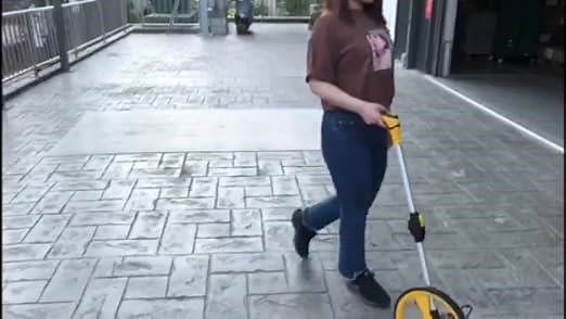 12-Inch Measuring Wheel Digital