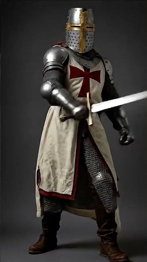 Knight Templar Armor | 14th Century Crusader Full Body Medieval Armor – Artisans Hub