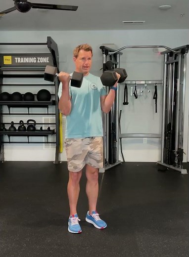 Dumbbell Power Curl