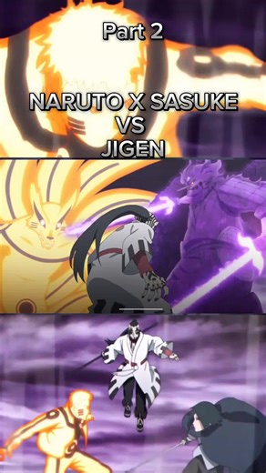NARUTO X SASUKE VS JIGEN| FULL FIGHT(Part 2) TAGALOG SUBBED #naruto #foryoupage #foryou #fyp #sasuke