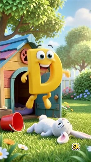 🐶 Can You Find the Letter D 🔠 #abcsong #3danimation
