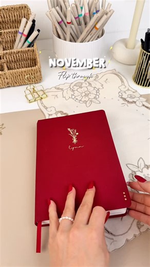 November flip-through 🤎 Here’s a little look back at my November — just all the pages filled with the everyday things, the little moments, and the bits I wanted to remember. Some days ended up more full, some stayed pretty simple, and on the emptier ones I added a few stickers or doodles to make the week feel complete. It’s always so nice to look back at a whole month like this and see everything together on one spread. How did your November turn out in your journal? #journalingcommunity #novem