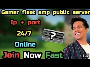 HOW TO JOIN GAMERFLEET FLEET SMP FOR REAL IP ADDRESS AND PORT