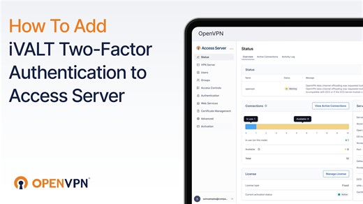 How to Add iVALT Two-Factor Authentication to Access Server
