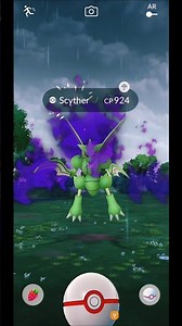 Shadow Scyther (CP 924) Catching! – Pokemon GO Gameplay (2025)