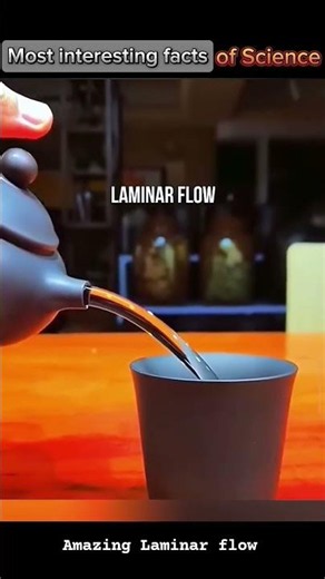 Amazing science of Laminar flow😯