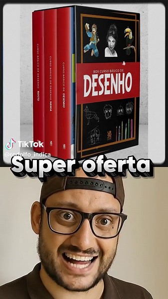 Box Curso Básico de Desenho - Box com 3 livros #curso #livros #desenho