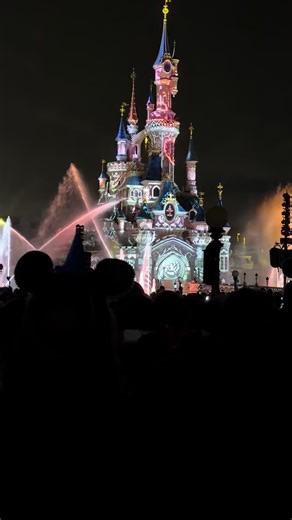 Magical Moments at Disney Paris Firework Show