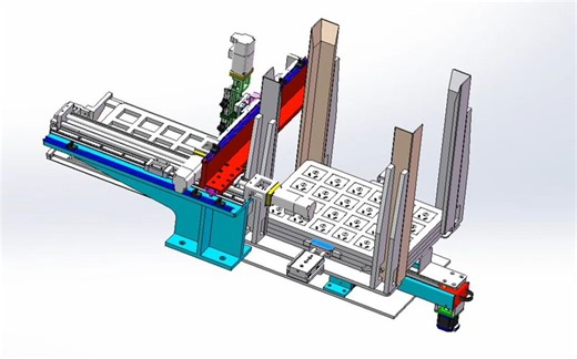 tray盘上料机构中物流动力的设计