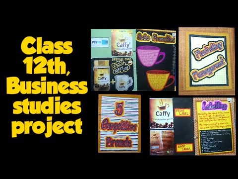 Business studies Class 12 Cbse project on marketing management(coffee)