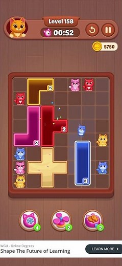 Catdom: Color Hole – Level 158 Walkthrough 🐱🟥✨