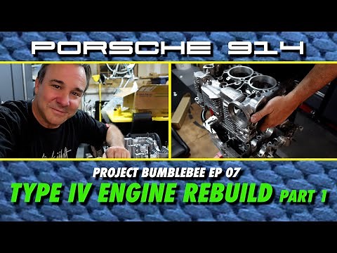 Porsche 914 VW Type 4 2056 Engine Build Part 1 [Project Bumblebee Ep.07]