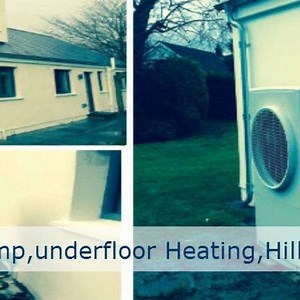 Recent installation of a #Dimplex A-Class Air source Heat Pump and underfloor heating for a New Build in Hillsborough, Co.Down, Northern Ireland. Client will benefit from the £1700 NIRHPP Grant, and 7 years RHI Payments | Nutech Renewables Ltd