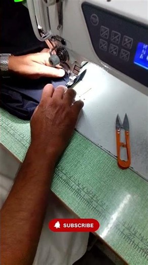 How to Attach Neck Tape to a T-Shirt | Professional T-Shirt Neck Stitching Tutorial