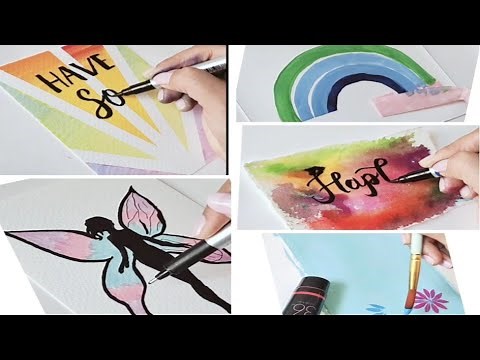 20 painting ideas for children|| drawing ideas with fun