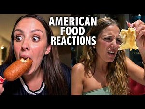 European Tourist React To Food In America