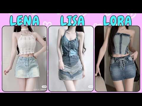 Lisa vs Lora vs Lena 💅✨Style Battle | Choose Your Favorite Look #lisa #lora #lena #lisaorlena