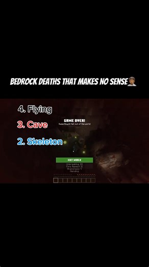 BEDROCK DEATHS That Makes Absolutely No Sense🤦🏾#shorts