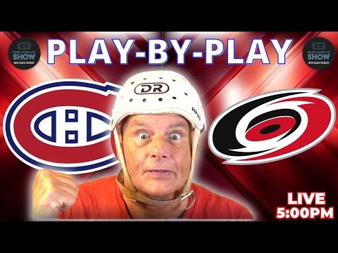 🔴 LIVE 🏒 Montreal Canadiens vs Carolina Hurricanes | Stanley Cup Playoff Race HEATS UP