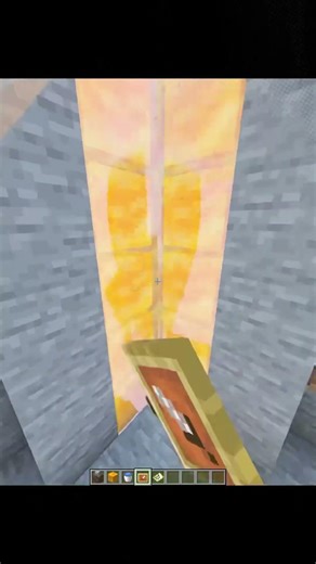 Minecraft Invisible Elevator💀 (World’s Smallest Violin) #minecraft #shorts