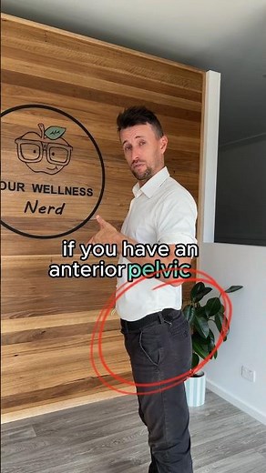 Quick Test For Anterior Pelvic Tilt! #101physiotips