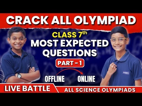 Class 7 All Science Olympiad Most expected Questions #nso #nstse #ios #stem #crestolympiad #science
