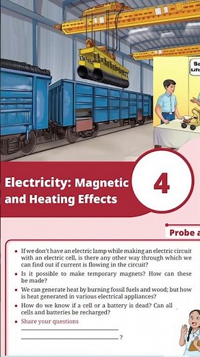Grade 8 Science Curiosity Chapter 4 Electricity Magnetic and Heating Effects