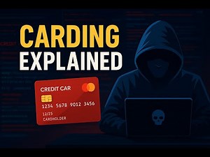 Carding Explained: How Hackers Steal & Sell Your Credit Card in Minutes 🔐💳