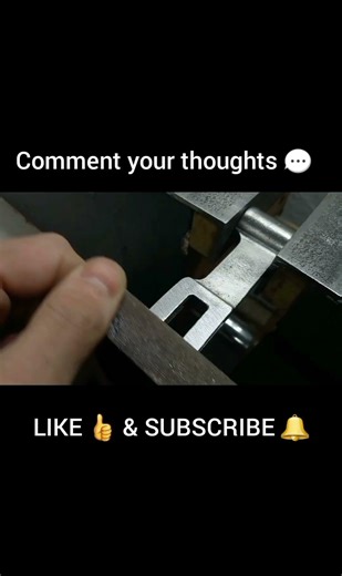 Filing Metal Surface 🔧 Clean and Precise Finish