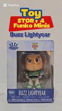 Toy Story 4 Buzz Lightyear! Funko Minis 🔫👨‍🚀 #toystory4 #funko