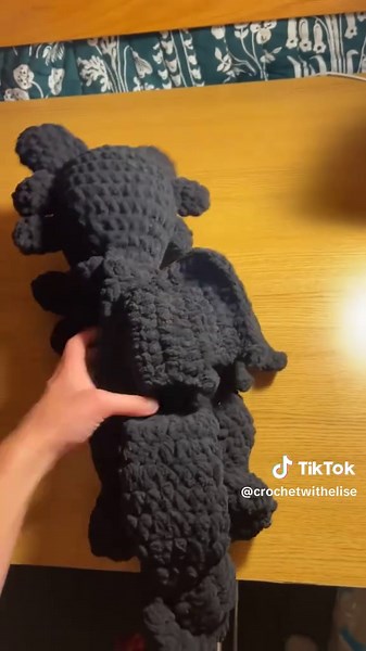 Toothless Plush Crochet Tutorial