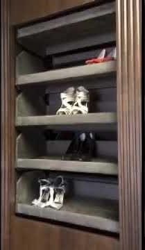 Rotating Shoe shelves - ShoeSelect TM - Closet Storage Systems