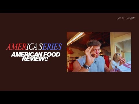 260LBS UK BODYBUILDER TRIES AMERICAN FAST FOOD